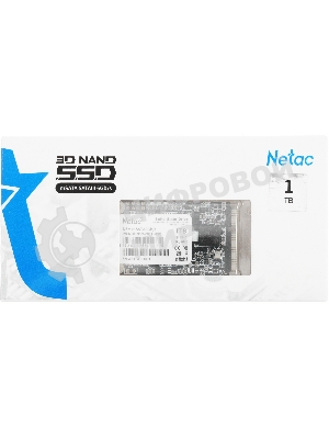 Накопитель SSD Netac N5M, 1000Gb, mSATA, R/W 560/520
