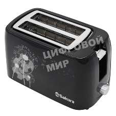 Тостер Sakura SA-7608BK 750 Вт, подогрев черн