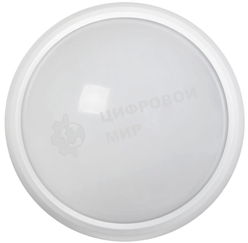 Светильник светодиодный ДПО 5032Д 12Вт 4000K IP65 круг белый с ДД LDPO1-5032D-12-4000-K01 IEK
