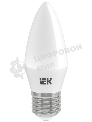 Лампа светодиодная IEK LLE-C35-7-230-30-E27 ECO C35 свеча 7Вт 230В 3000К E27