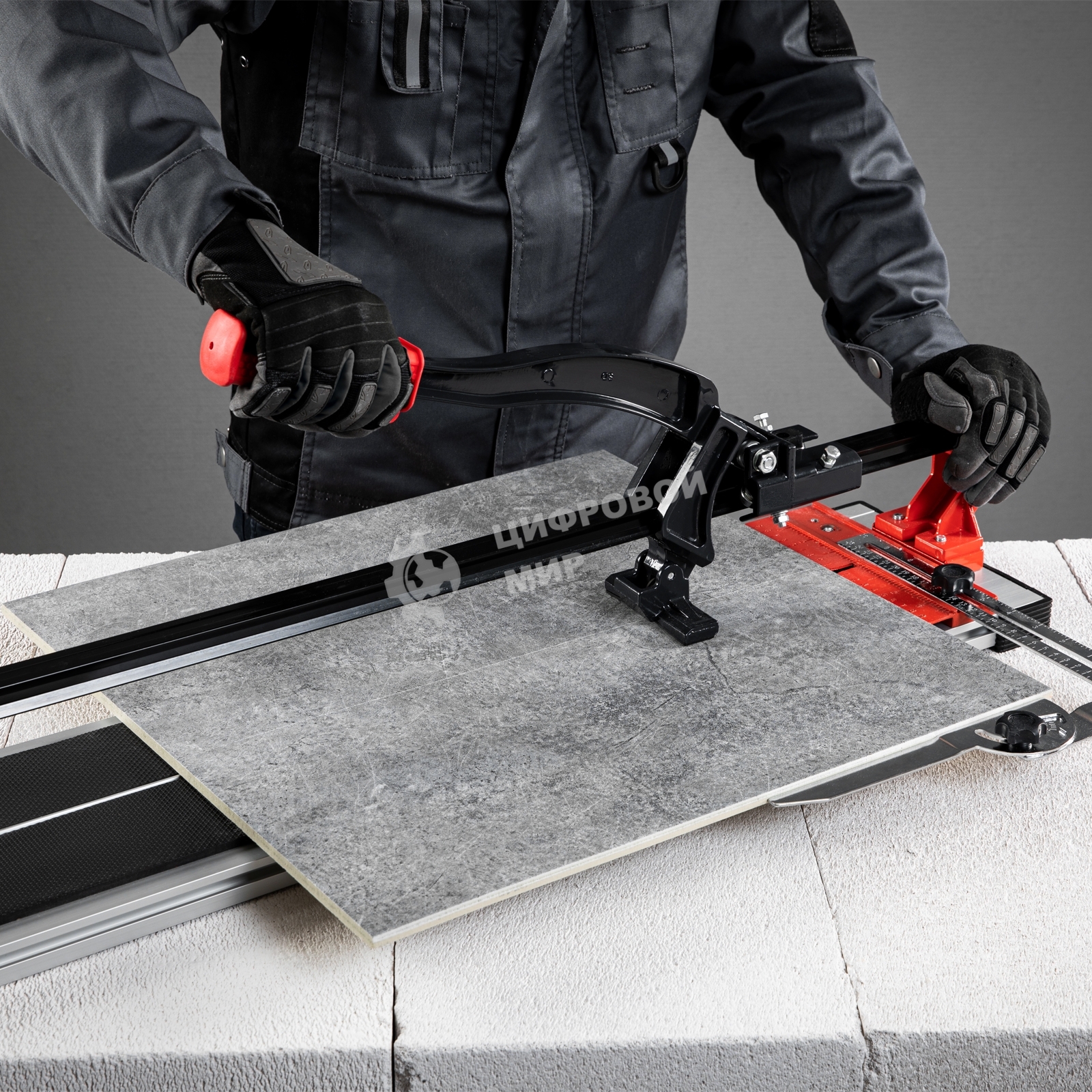 Плиткорез рельсовый MTX 1200мм 87693