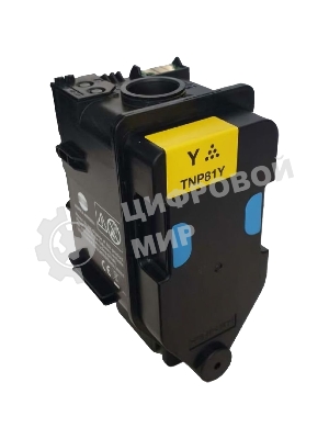 Тонер-картридж Konica-Minolta bizhub C3300i/C4000i желтый TNP-81Y