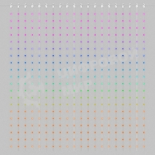 Умная гирлянда Neon-night Занавес из росы с крупными каплями 2х2м 400 LED RGB мягкий прозрачный провод IP20 USB, пульт управления