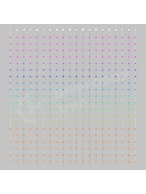 Умная гирлянда Neon-night Занавес из росы с крупными каплями 2х2м 400 LED RGB мягкий прозрачный провод IP20 USB, пульт управления