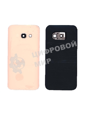 Задняя крышка для Samsung A320 Galaxy A3 (2017) розовый