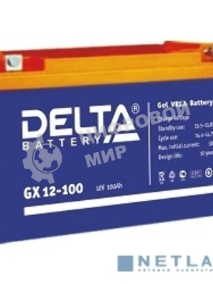Батарея для ИБП Delta GX 12-100 (12V, 100Ah)