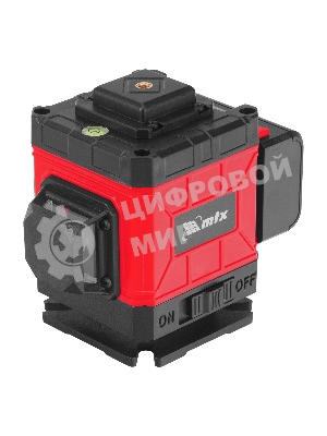 Лазерный уровень м-призм. MTX ML 360-3 Basic SET, 30 м, зеленый луч, акк. Li 3000 мА·ч, сумка