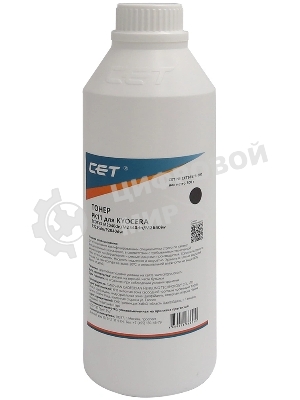 Тонер CET PK11 CET8857B-300 черный бутылка 300гр. для принтера Kyocera ECOSYS M2135dn/2735dw/2040dn/2640idw/P2235dn/P2040dw