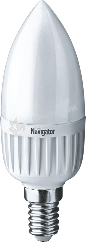 Лампа светодиодная Navigator NLL-P-C37-5-230-4K-E14-FR
