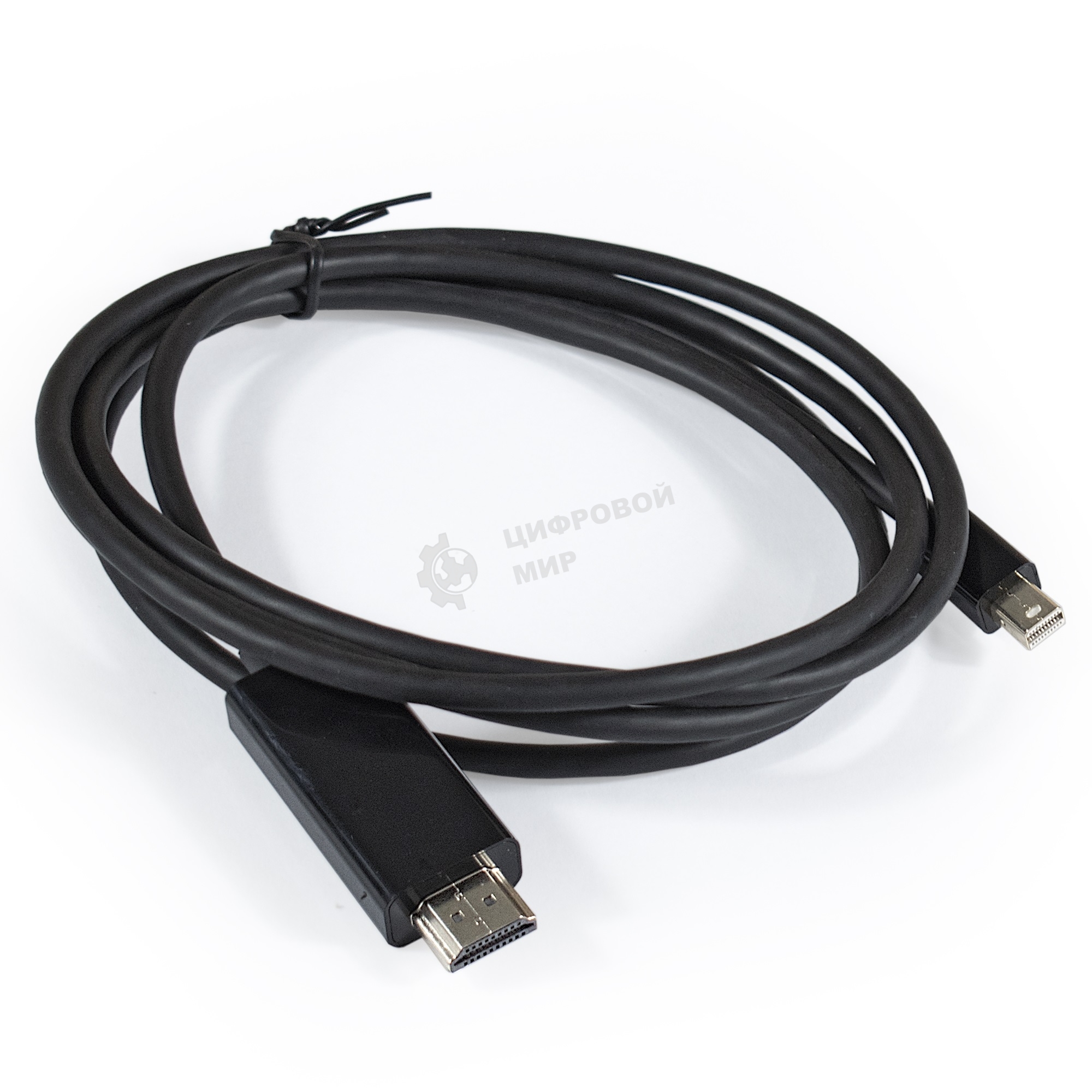 Кабель ExeGate EX284918RUS miniDisplayPort-HDMI ExeGate EX-CC-mDP-HDMI-1.8 (mini20M/19M, 1,8м)