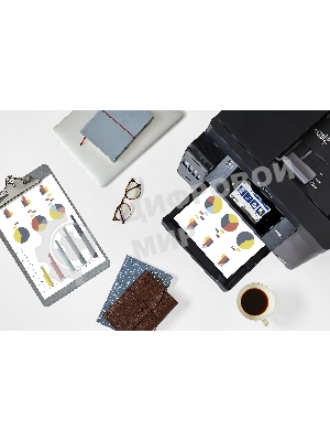 МФУ струйное Epson L6550 (C11CJ30404), A4, цветной, печ. до 25/12 стр/мин.(ч/б/цв.), скан. до 27.5 стр/мин., 4800x2400 dpi (печ.), 2400x1200 dpi (скан.), Ethernet, USB, Wi-Fi