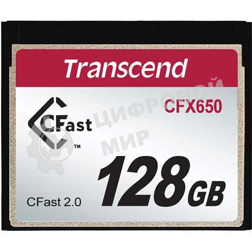 Флеш карта CFAST2.0 128GB Transcend 510Mb/s