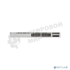 Коммутатор Catalyst 9200L 24-port PoE+, 4 x 1G, Network Essentials C9200L-24P-4G-E