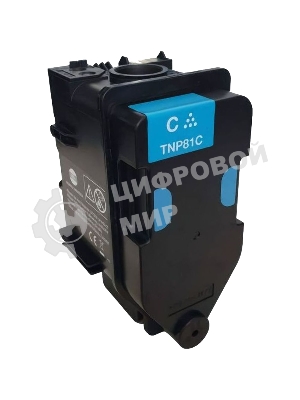 Тонер-картридж Konica-Minolta bizhub C3300i/C4000i голубой TNP-81C