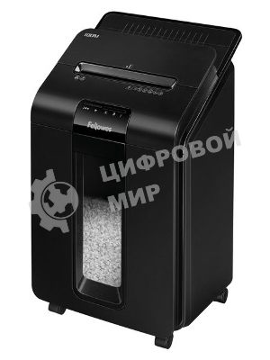 Шредер Fellowes AutoMax 100M (секр.P-4)/фрагменты/100лист./23лтр./скрепки/скобы/пл.карты
