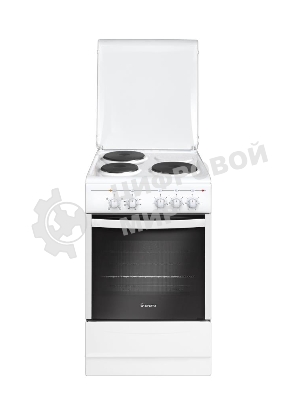 Плита электрическая Gefest 5140 белый, конфорок 3 электрических, духовка 55 л, 50 см x 85 см x 58.5 см