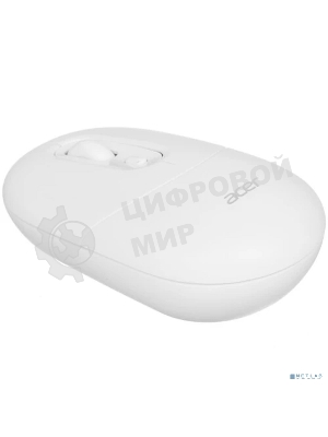 Мышь беспроводная Acer OMR301 белый, 1600 dpi, радиоканал, Bluetooth, USB, кнопки - 4