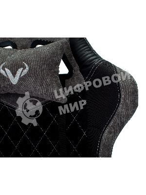 Кресло Бюрократ VIKING 7 KNIGHT B FABRIC черный, ткань, 120 кг, механизм качания