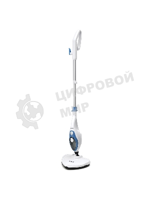 Швабра паровая Kitfort KT-1004-1 1500Вт голубой/белый