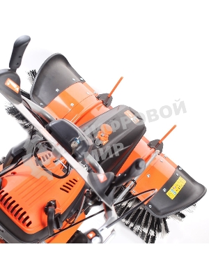 Подметальная машина PATRIOT S 610P 6лс 180-350об/мин шир.100см D35см ск.4+2 ручной/эл.стартер 79кг