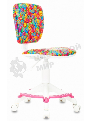 Кресло Бюрократ CH-W204/F мультиколор, ткань, 120 кг, подставка для ног