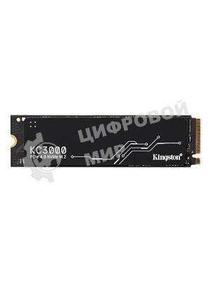 Накопитель SSD Kingston KC3000, 1Tb, M.2 2280, PCIe 4.0 x4, R/W 7000/6000, с радиатором.