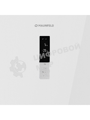 Холодильник Maunfeld MFF185NFW10 белый двухкамерный инвертор 240/100л морозилка снизу, No Frost