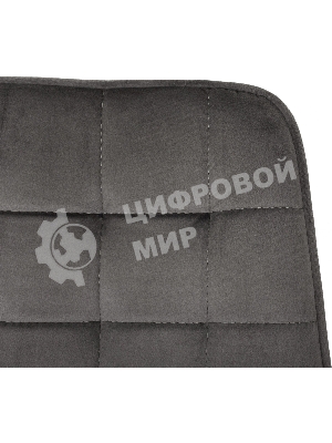 Стул для дома Бюрократ CH-K2_2 комплект 2 шт т.серый Holland 18 металл черный на ножках