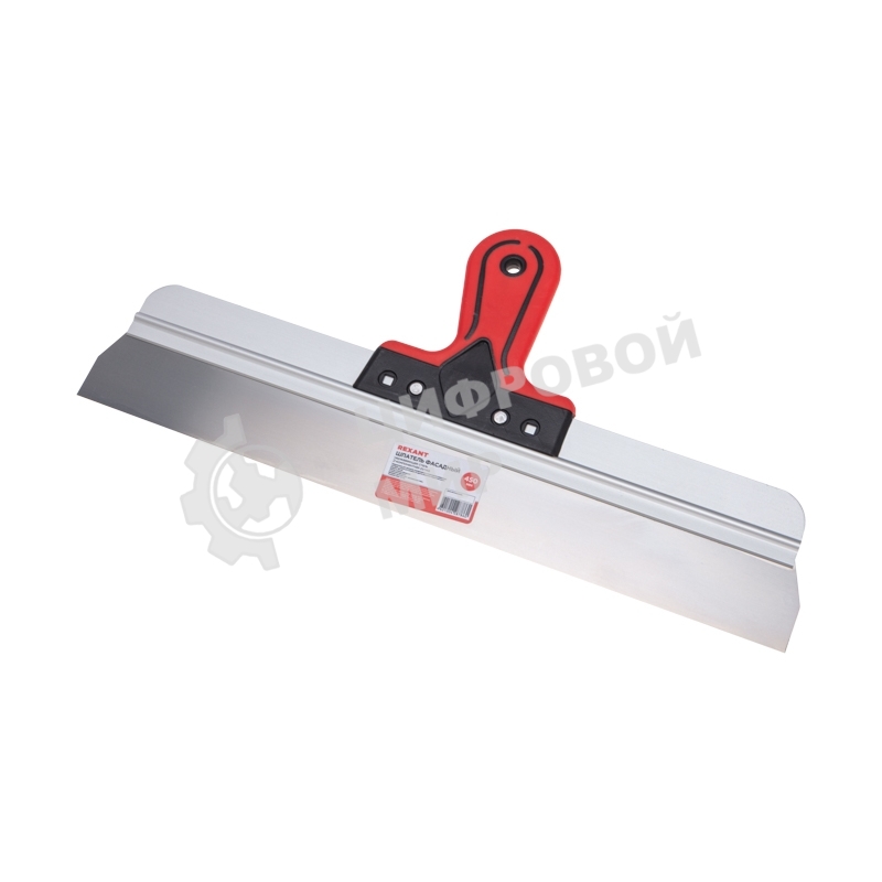 Шпатель фасадный Rexant нержавеющая сталь, 450 мм, двухкомпонентная рукоятка