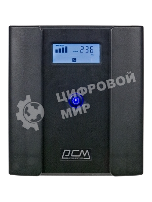 Источник бесперебойного питания Powercom Raptor RPT-1025AP LCD EURO