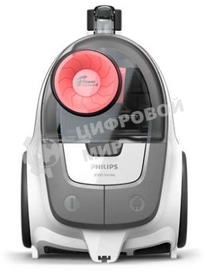 Пылесос Philips XB2042/01 белый/персиковый, 360/1800 Вт, уборка сухая, пылесборник контейнер 1.3 л