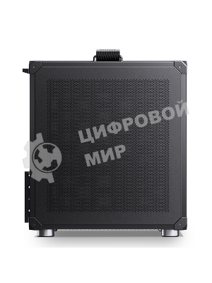Компьютерный корпус JONSBO C6-ITX Black ITX без БП, боковая панель из закаленного стекла, mini-ITX, черный