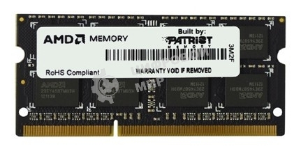 Оперативная память AMD Radeon R3, DDR3, 4Gb (1x4Gb), 1600MHz, CL9, SO-DIMM