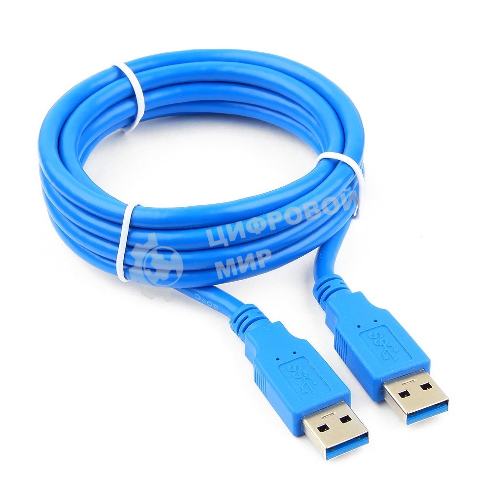 Кабель Gembird/Cablexpert Pro AM/AM, 1.8м, экран, синий