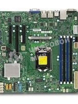 Материнская плата SuperMicro MBD-X11SSL-F-B Soc-1151 iC232 mATX 4xDDR4 6xSATA3 SATA RAID i210AT 2хGgbEth bulk