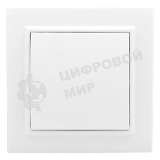 Выключатель 1-клавишный СП,10А, белый EKF Basic Минск