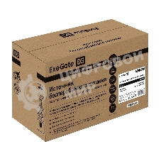 Источник бесперебойного питания ExeGate Power Smart ULB-1000.LCD.AVR.2SH.RJ.USB 1000VA/550W, LCD, AVR, 2*Schuko,RJ45/11,USB, черный