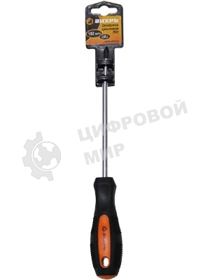Отвертка крестовая ВИХРЬ PH2, 150 мм