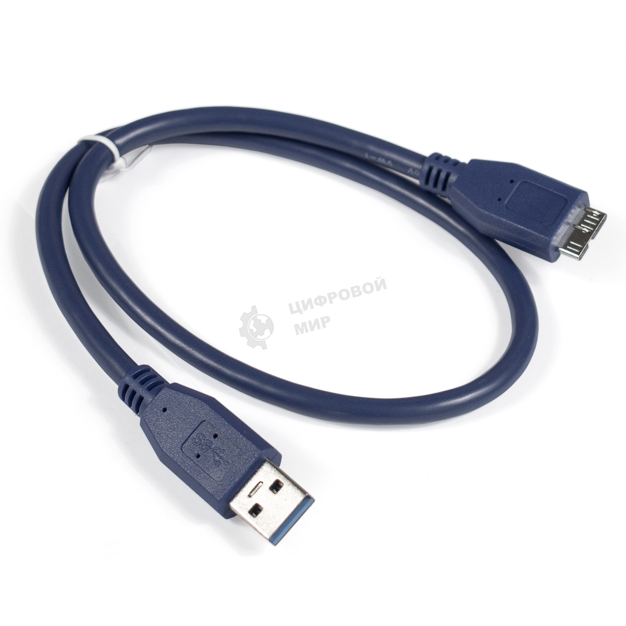 Кабель ExeGate EX284935RUS USB 3.0 ExeGate EX-CC-USB3-AMmicroBM9P-0.5 (Am/microBm 9P, 0,5м)