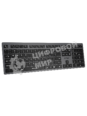 Клавиатура беспроводная A4Tech Fstyler FBX50C, USB, Bluetooth/Радиоканал, серый