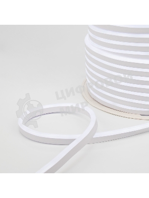 Гибкий неон Neon-night SMD (8х16 мм) односторонний белый, 120 LED/м, набор 10 м (с комплектом подключения), IP65