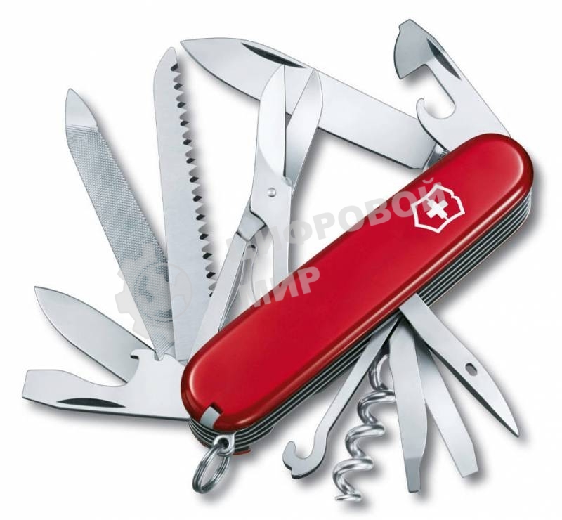 Нож перочинный Victorinox Ranger (1.3763) 91мм 21функций красный карт.коробка