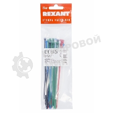 Хомут-стяжкa нeйлонoвая Rexant 150x2,5 мм, цветная, упаковка 25 шт.
