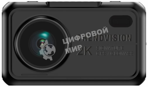 Видеорегистратор TrendVision TDR-721S EVO черный 1440x2560 1440p 170гр. GPS NTK96675