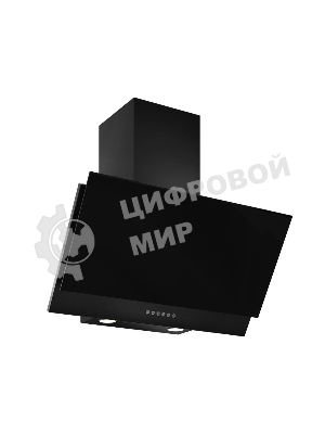 Вытяжка каминная Elikor Рубин S4 90П-700-Э4Д антрацит/черное стекло управление: кнопочное (1 мотор)