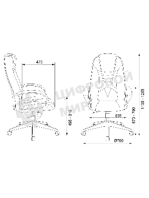 Кресло Zombie 8 черный/красный, экокожа, 120 кг, механизм качания