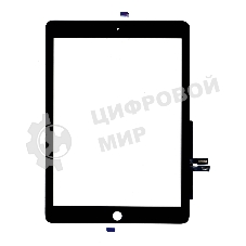 Сенсорное стекло (тачскрин) для Apple iPad 9.7 2018 (A1954 A1893)черное