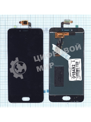 Дисплей для Meizu M5s, черный