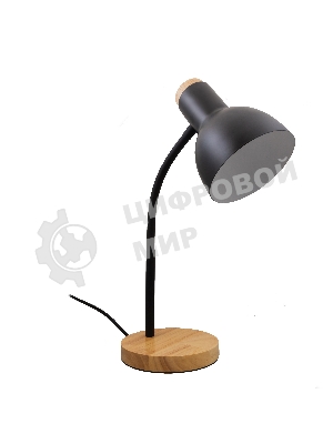 Светильник настольный СТАРТ CT84, E27, до 40Вт, 1,5м, черный