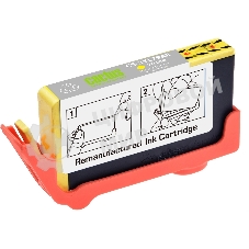 Картридж струйный Cactus CS-3YL79AE 912 желтый (5 мл) для HP OfficeJet 8010/8012/8013/8014/8015/8020/8025